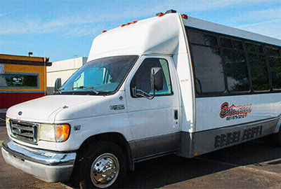 30-passenger party bus rental